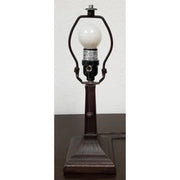 Amora Lighting Tiffany Style Geometric Mini Table Lamp