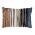 Modern Amalfi Hairon Hide Pillow Multicolor Geometric Patchwork by Cloud9