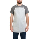 Laboratory Vinyl Apron – 30" H Semi Translucent Protective Wear by GSC International Inc.