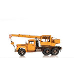 Old Modern Handicrafts AR003 Metal Handmade Crane Truck Model