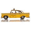 Handmade Classic New York City Taxi Model – Vintage Yellow Cab 5 Inch