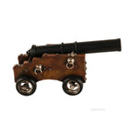 Warship Cannon Model 6" – Handmade Iron Maritime Decor Old Modern Handicrafts