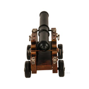 Warship Cannon Model – Handmade Iron Maritime Decor 6 Inch