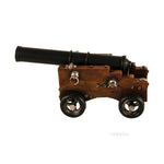 Nautical Cannon Model – Handmade Iron Ship Display 6 Inch