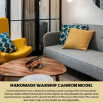 Maritime Cannon Model – Handmade Iron Craft 6 Inch