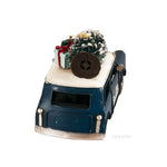 Handmade Christmas Mini Cooper Model Cars – Set of 2 Vintage Holiday Vehicles – 4 Inch