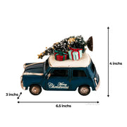 Handmade Iron Mini Cooper Set – Christmas Car Models – Vintage Holiday Decor