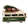 Old Modern Handicrafts 1960s Volkswagen Bus Holiday Model – Handmade Iron Christmas Decor