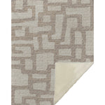 Throw Blanket – 50" x 70" Modern Geometric Pattern, Soft Touch Microfiber Front, Cozy Faux Shearling Back, Reversible By One Pixie Street