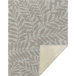 Throw Blanket – 50" x 70" Botanical Leaf Pattern, Soft Touch Microfiber Front, Cozy Faux Shearling Back, Reversible By One Pixie Street