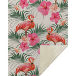 Tropical 50″ x 70″ Polyester Microfiber Throw Blanket Soft Touch Rectangle by One Pixie Street