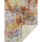 Tropical – Watercolor Palm Leaves Soft Touch Throw Blanket 50″×70″ Polyester Rectangle by One Pixie Street