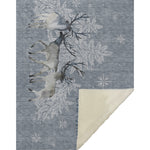Holiday – Reindeer Snowflake Soft Touch Throw Blanket 50″×70″ Polyester Rectangle by One Pixie Street