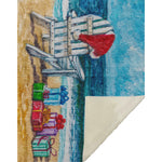 Seasonal Beach Scene Decorative Throw Blanket 50"x70" Polyester by One Pixie Street