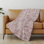 Traditional Medallion Faux Shearling Throw Blanket 50" x 70" Polyester Soft Touch by One Pixie Street