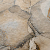 Close-up of a textured fabric with earthy tones