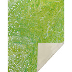 Throw Blanket 50" x 70" Green Abstract Paint Pour Pattern, Soft Touch Microfiber Front, Reversible By One Pixie Street