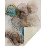 Soft Puddle Shapes Faux Shearling Throw Blanket 50" x 70" Soft Touch Plush Warm Transitional Polyester Accent by One Pixie Street