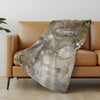 Brown 50" x 70" Sherpa Throw Blanket
