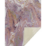 Throw Blanket – 50" x 70" Pink Soft Touch Microfiber Front, Cozy Faux Shearling Back, Reversible By One Pixie Street