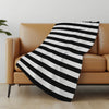   Black 50" x 70" Sherpa Throw Blanket

