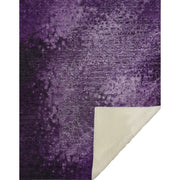 High Pile Fleece Throw Blanket – Soft Microfiber Casual Pattern with Reversible Plush Backing for Sofa or Bed 50 x 70