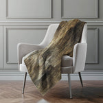 Reversible Throw Blanket 50"x 70" – Soft Polyester Microfiber with High Pile Fleece Backing for Couch Bed or Lounge Use by One Pixie Street