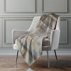   Brown 50" x 70" Sherpa Throw Blanket
