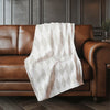  Brown 50" x 70" Sherpa Throw Blanket
