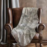 Reversible Throw Blanket Polyester Microfiber – Faux Shearling 50" x 70" for Couch Bed Indoor Comfort by One Pixie Street