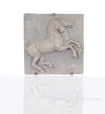 Horse Wall Decoration 29" H – Twin Horse Resin Sculpture Anne Home By Old Modern Handicrafts