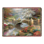 Artistic Cotton Tapestry Throw – 60" by Manual Woodworkers