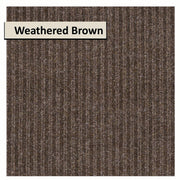 Carpets for Kids All Season Seaside Classroom Rug, Weathered Brown