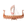 Wooden Viking Ship Model – Handcrafted Drakkar Longboat Display