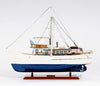 Dickie Walker Model Boat – Handcrafted Wood – 25 Inch Display