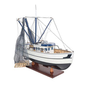 Wooden Shrimp Boat Model 25