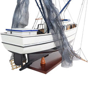Wooden Shrimp Boat Model 25
