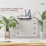 Wooden Shrimp Boat Model 25