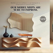 Hand-Built Riva Aquarama – Elegant Wood Speedboat – 7 Inch Height