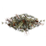 Vickerman B165505 36" Dakota Artificial Christmas Swag Unlit