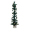 Vickerman B166841LED 4' Mini Pine Artificial Christmas Tree Warm White Dura-Lit LED Lights