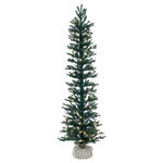 Vickerman B166841LED 4' Mini Pine Artificial Christmas Tree Warm White Dura-Lit LED Lights