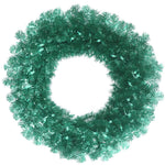 Vickerman B173130 30" Teal Pine Artificial Wreath With 240 Pvc Tips.