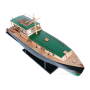 Wooden  Hemingway Pilar Fishing Boat Model - 27.5