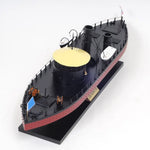 Old Modern Handicrafts USS MONITOR Civil War Ironclad Ship Model – 24.5" Fully Assembled Display