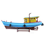 South Vietnam Fishing Boat Model 28" – Refugee Boat Tau Vuot Bien By Old Modern Handicrafts