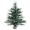 Vickerman B803922LED 24" Carmel Pine Artificial Christmas Tree Warm White Dura-Lit LED Lights