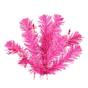 Vickerman B981713Led 9' Hot Pink Artificial Christmas Garland Pink Dura-Lit Led Mini Lights