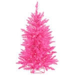 Vickerman B986321LED 2' Hot Pink Artificial Christmas Tree Pink Dura-Lit LED Lights.