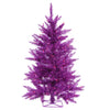 Vickerman B986531 3' Purple Artificial Christmas Tree Purple Dura-Lit Incandescent Lights